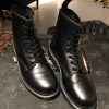 RESALE черевики Dr. Martens 1460 Mono - Black Smooth (UK 9½ / EU 44) Вживані, Без дефектів