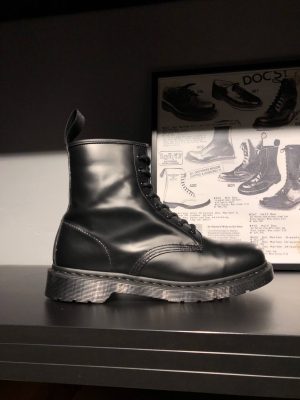 RESALE черевики Dr. Martens 1460 Mono - Black Smooth (UK 9½ / EU 44) Вживані, Без дефектів