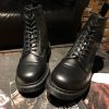 RESALE черевики Dr. Martens 1460 Mono - Black Smooth (UK 9 EU 44) Вживані Dr. Martens 1460 Mono - Black Smooth (UK 9 EU 44) Без дефектів Dr. Martens 1460 Mono - Black Smooth (UK 9 EU 44)