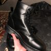 RESALE черевики Dr. Martens 1460 Mono - Black Smooth (UK 9½ / EU 44) Вживані, Без дефектів