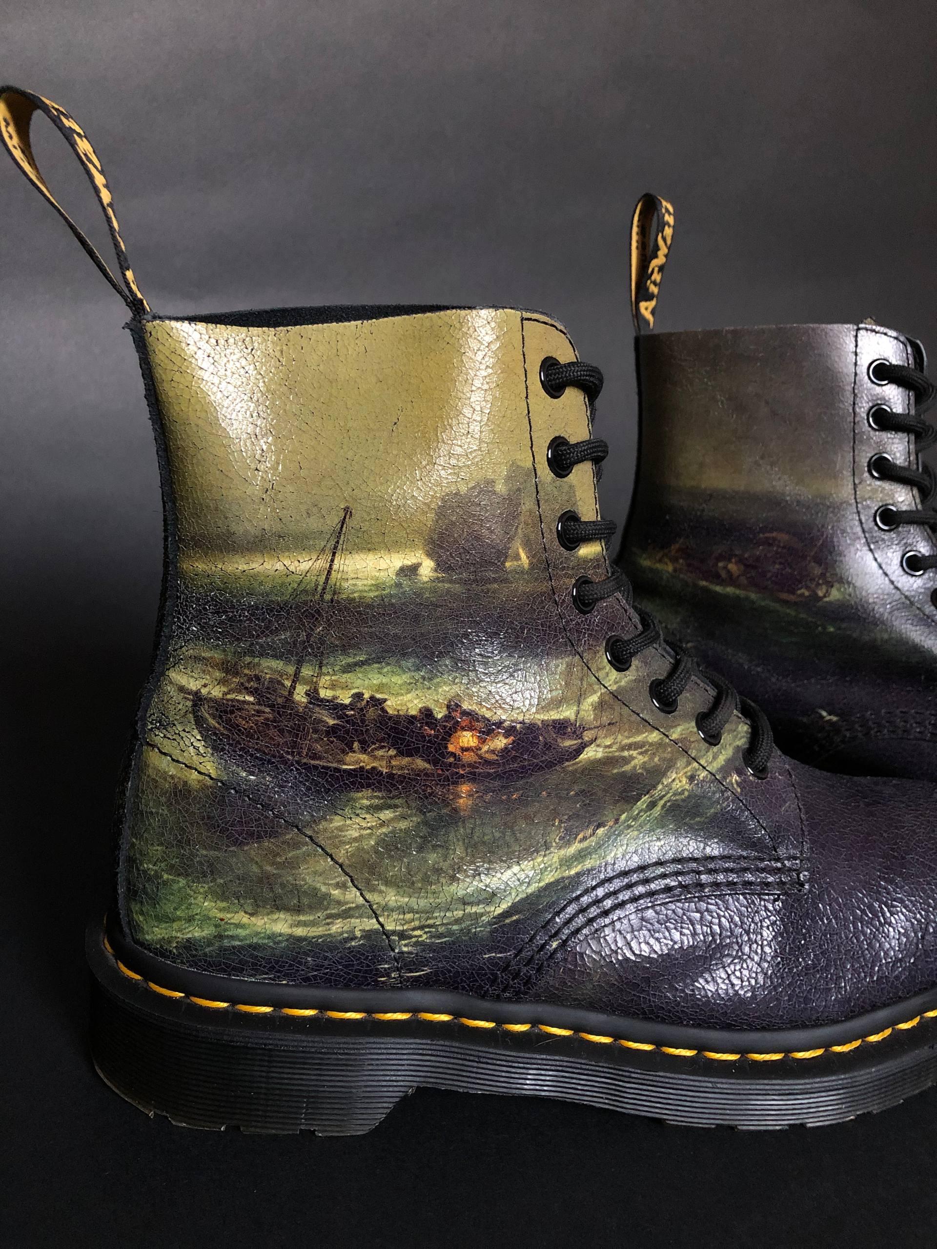 Dr. Martens 1460 Pascal - Turner Fisherman (UK 7 EU 41) Вінтажні черевики Dr. Martens 1460 Pascal - Turner Fisherman (UK 7 EU 41) Vintage Dr. Martens resale
