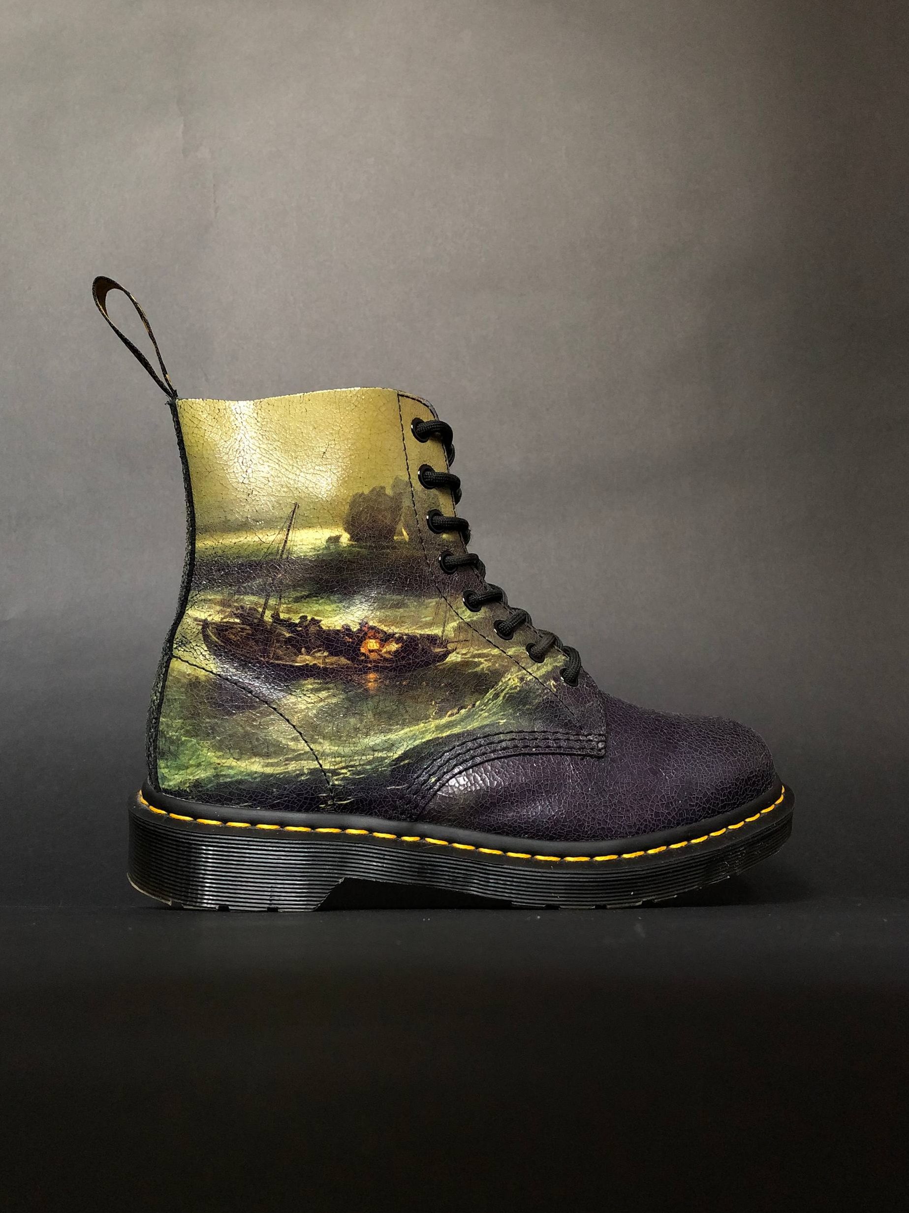 Dr. Martens 1460 Pascal - Turner Fisherman (UK 7 EU 41) Вінтажні черевики Dr. Martens 1460 Pascal - Turner Fisherman (UK 7 EU 41) Vintage Dr. Martens resale