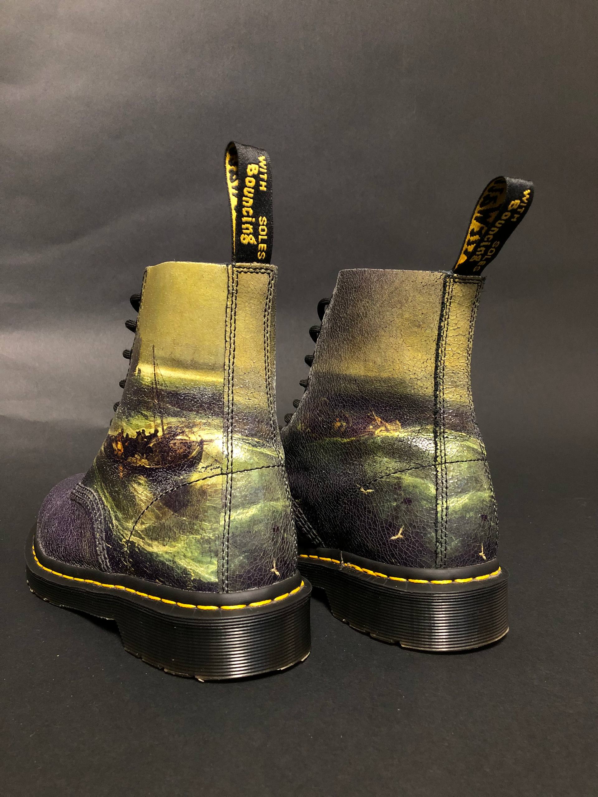 Dr. Martens 1460 Pascal - Turner Fisherman (UK 7 EU 41) Вінтажні черевики Dr. Martens 1460 Pascal - Turner Fisherman (UK 7 EU 41) Vintage Dr. Martens resale