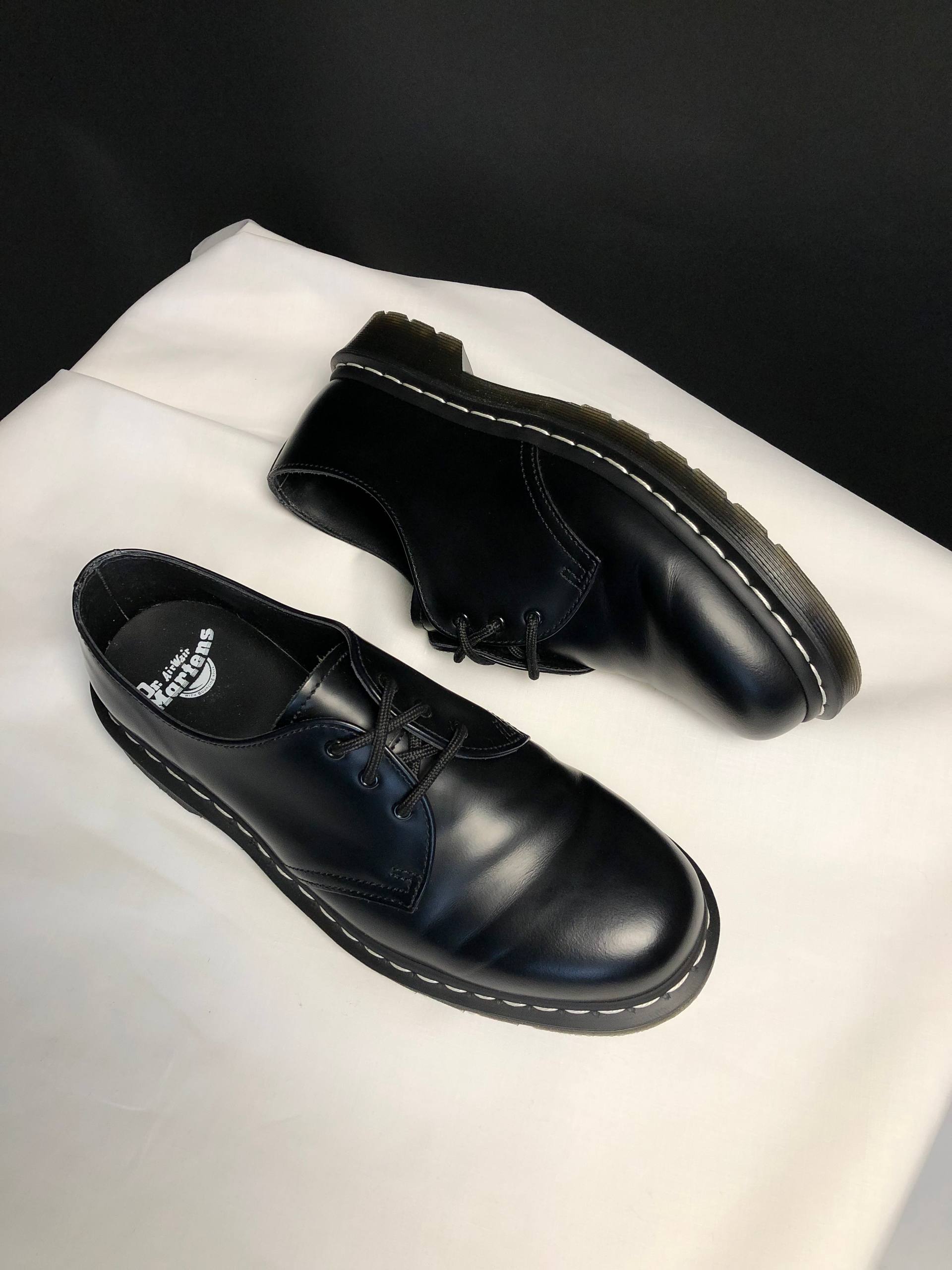 Dr. Martens 1461 WS - Black Smooth - 42 Вживані Dr. Martens 1461 WS - Black Smooth (UK 8 / EU 42) в хорошому стані