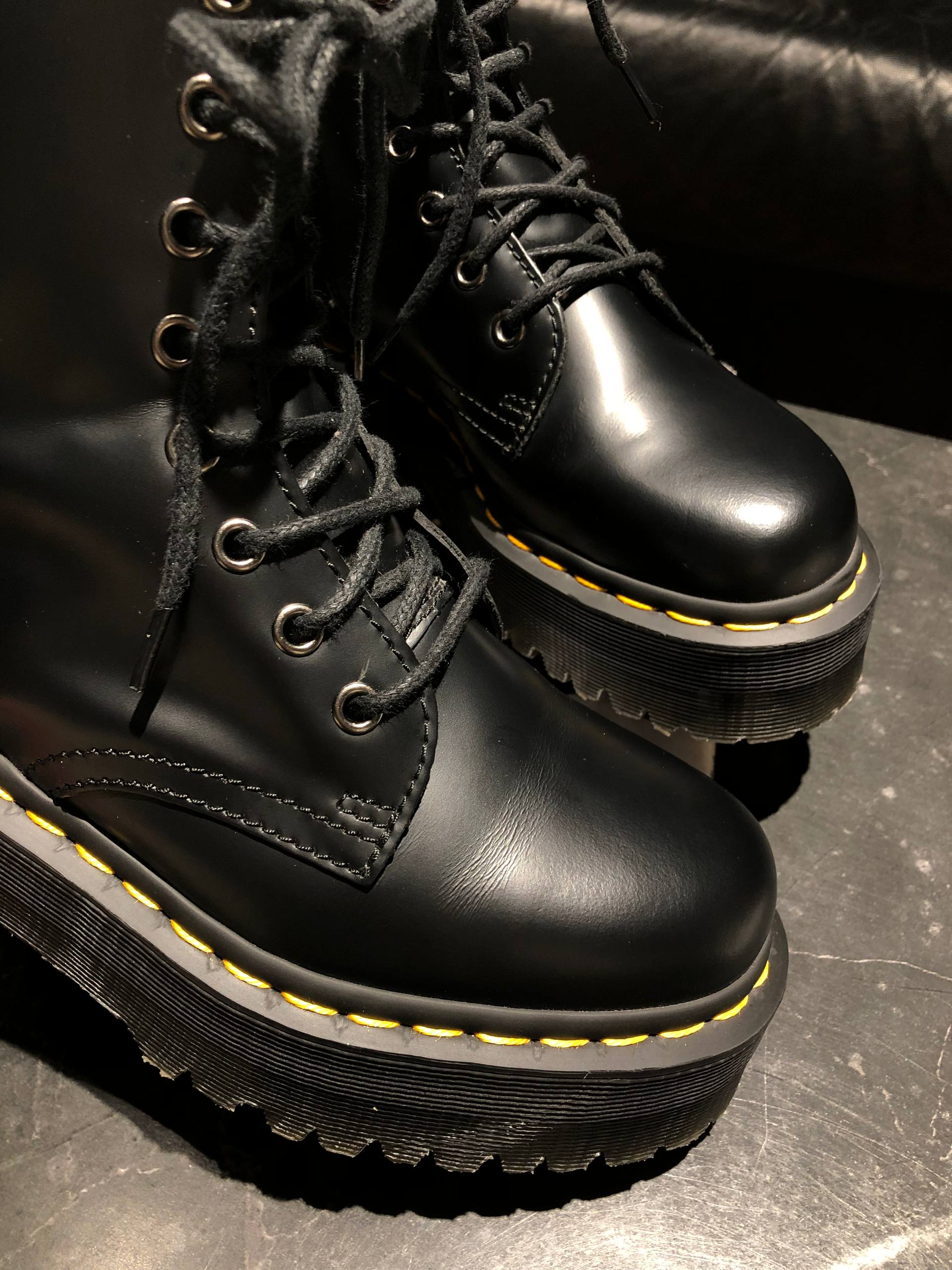 Dr. Martens Jadon - Black Polished Smooth (UK 4 EU 37) Уживані черевики Dr. Martens Jadon - Black Polished Smooth (UK 4 EU 37) в хорошому стані за доступною ціною