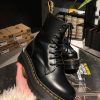 Уживані черевики Dr. Martens Jadon - Black Polished Smooth (UK 4 EU 37) в хорошому стані за доступною ціною