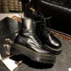 Уживані черевики Dr. Martens Jadon - Black Polished Smooth (UK 4 EU 37) в хорошому стані за доступною ціною