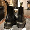Вживані черевики Dr. Martens Jadon - Black Polished Smooth (UK 7 EU 41) в хорошому стані
