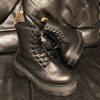 Вживані черевики Dr. Martens Jadon II Vegan - Mono Black Felix Rub-Off (UK 7 EU 41)