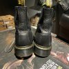 Б/у черевики Dr. Martens 1460 - Black Ambassador (UK 9 EU 43) в хорошому стані, вживане взуття Dr. Martens 1460 - Black Ambassador (UK 9 EU 43)