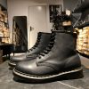 Б\у черевики Dr. Martens 1460 - Black Greasy (UK 7 EU 41) (2) в хорошому стані купити онлайн