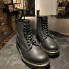 Б\у черевики Dr. Martens 1460 - Black Greasy (UK 7 EU 41) (2) в хорошому стані купити онлайн
