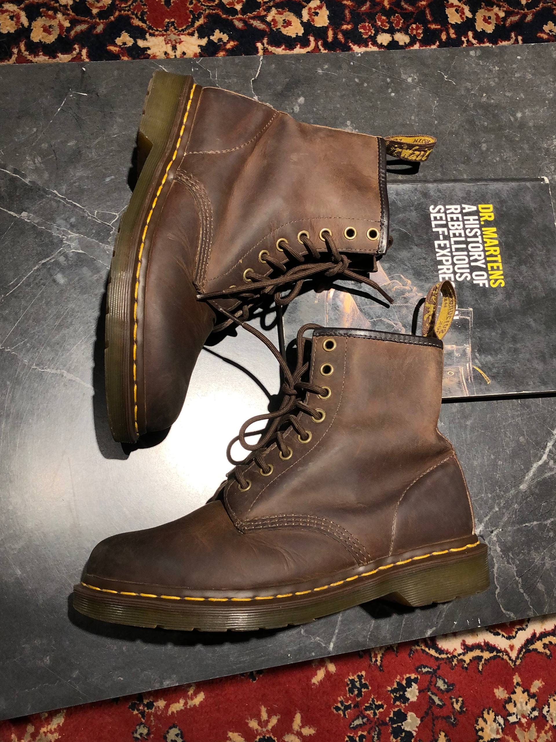 Dr. Martens 1460 - Gaucho Crazy Horse (UK 7 EU 41) (10) Dr. Martens 1460 - Gaucho Crazy Horse (UK 7 EU 41) вживані в хорошому стані купити в Україні