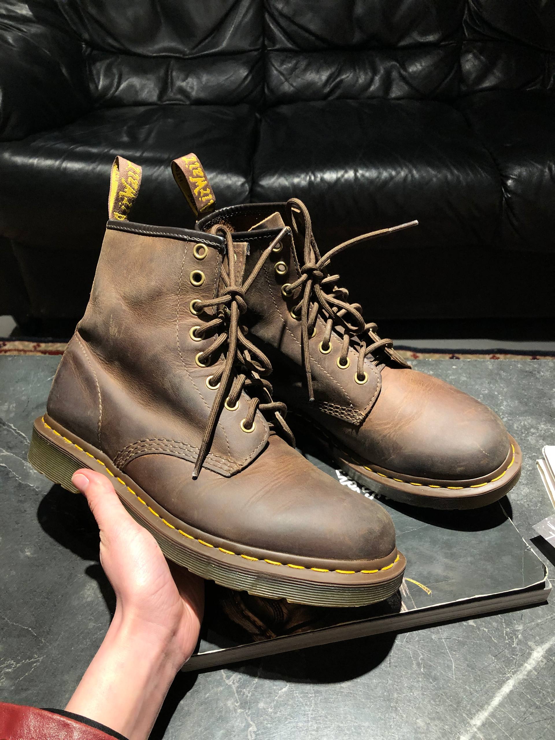 Dr. Martens 1460 - Gaucho Crazy Horse (UK 7 EU 41) (5) Dr. Martens 1460 - Gaucho Crazy Horse (UK 7 EU 41) вживані в хорошому стані купити в Україні