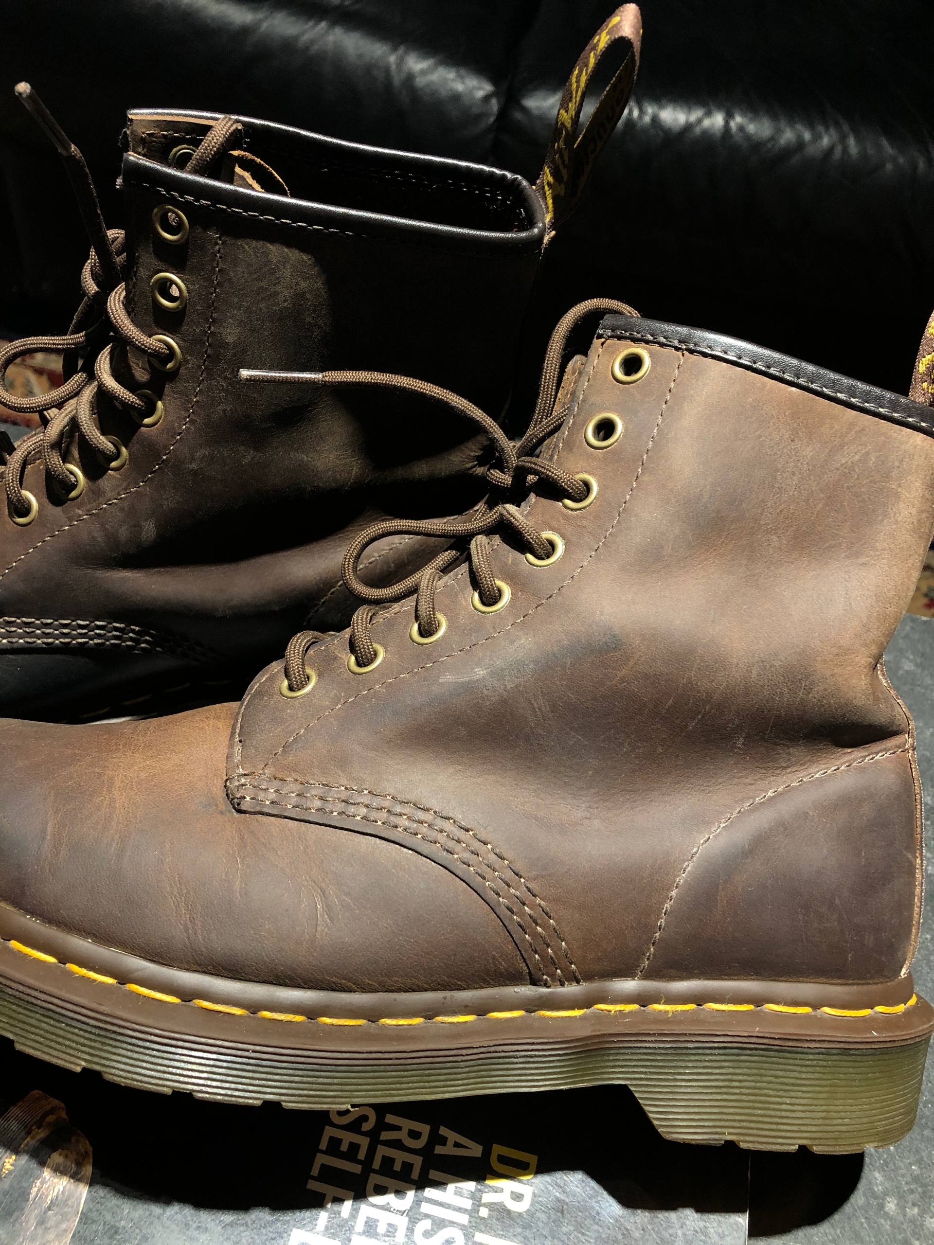 Dr. Martens 1460 - Gaucho Crazy Horse (UK 7 EU 41) (7) Dr. Martens 1460 - Gaucho Crazy Horse (UK 7 EU 41) вживані в хорошому стані купити в Україні