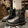 Вживані Dr. Martens 1460 W - Black Nappa (UK 5 EU 38) в хорошому стані купити в Україні