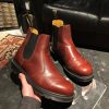 Вінтажні оригінальні Dr. Martens 2976 ‘Made in England’ - Classic Calf Burgundy (UK 9 EU 43) в чудовому стані купити в Україні