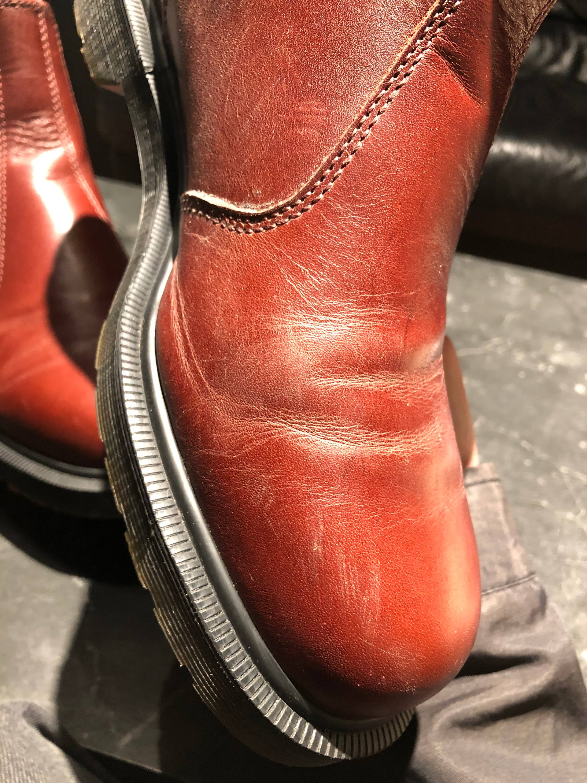 Dr. Martens 2976 ‘Made in England’ - Classic Calf Burgundy (UK 9 EU 43) (10) Вінтажні оригінальні Dr. Martens 2976 ‘Made in England’ - Classic Calf Burgundy (UK 9 EU 43) в чудовому стані купити в Україні
