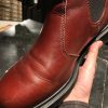 Вінтажні оригінальні Dr. Martens 2976 ‘Made in England’ - Classic Calf Burgundy (UK 9 EU 43) в чудовому стані купити в Україні