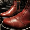 Вінтажні оригінальні Dr. Martens 2976 ‘Made in England’ - Classic Calf Burgundy (UK 9 EU 43) в чудовому стані купити в Україні