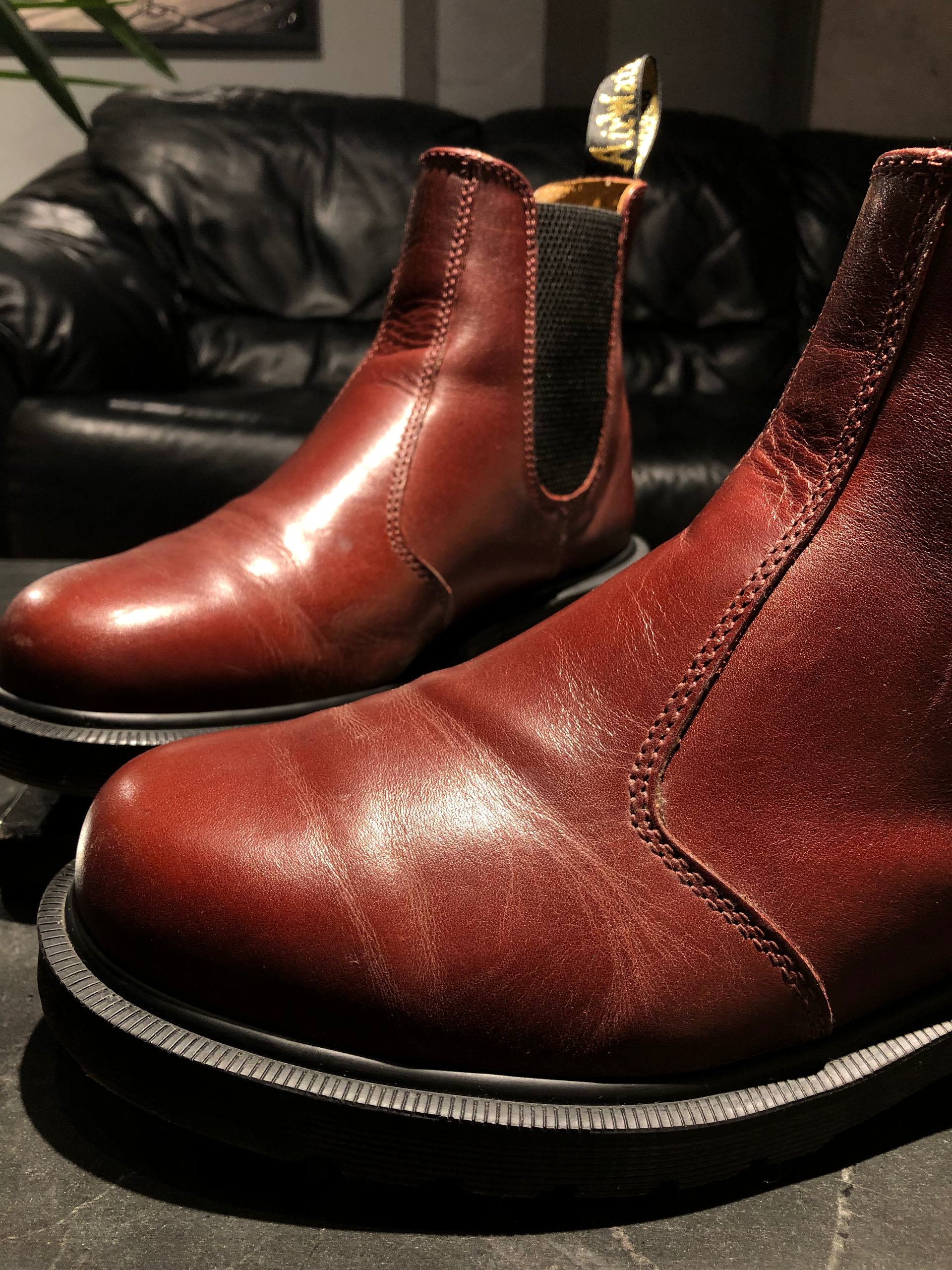 Dr. Martens 2976 ‘Made in England’ - Classic Calf Burgundy (UK 9 EU 43) (12) Вінтажні оригінальні Dr. Martens 2976 ‘Made in England’ - Classic Calf Burgundy (UK 9 EU 43) в чудовому стані купити в Україні