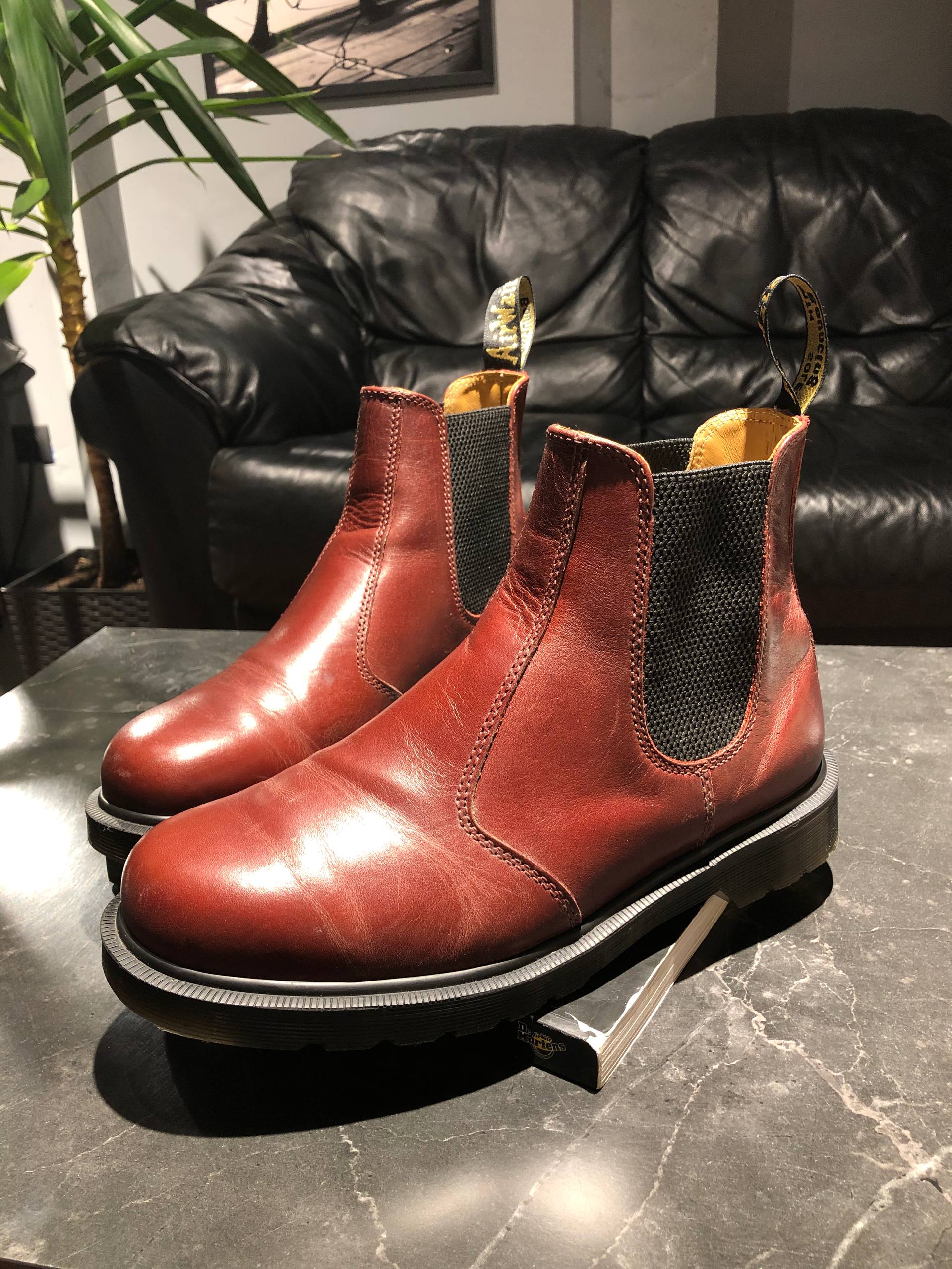 Dr. Martens 2976 ‘Made in England’ - Classic Calf Burgundy (UK 9 EU 43) (13) Вінтажні оригінальні Dr. Martens 2976 ‘Made in England’ - Classic Calf Burgundy (UK 9 EU 43) в чудовому стані купити в Україні