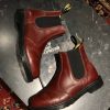 Вінтажні оригінальні Dr. Martens 2976 ‘Made in England’ - Classic Calf Burgundy (UK 9 EU 43) в чудовому стані купити в Україні