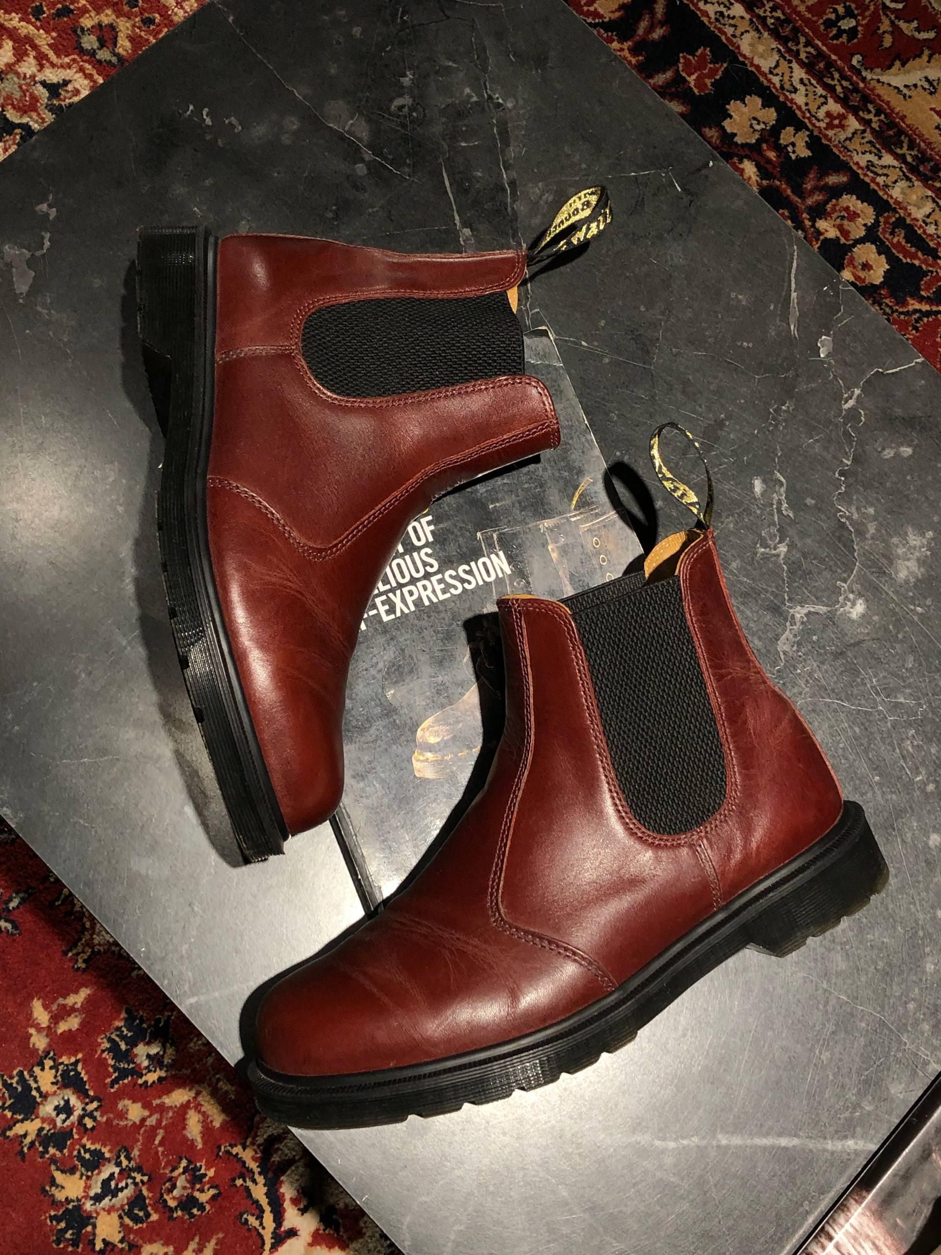 Dr. Martens 2976 ‘Made in England’ - Classic Calf Burgundy (UK 9 EU 43) (14) Вінтажні оригінальні Dr. Martens 2976 ‘Made in England’ - Classic Calf Burgundy (UK 9 EU 43) в чудовому стані купити в Україні