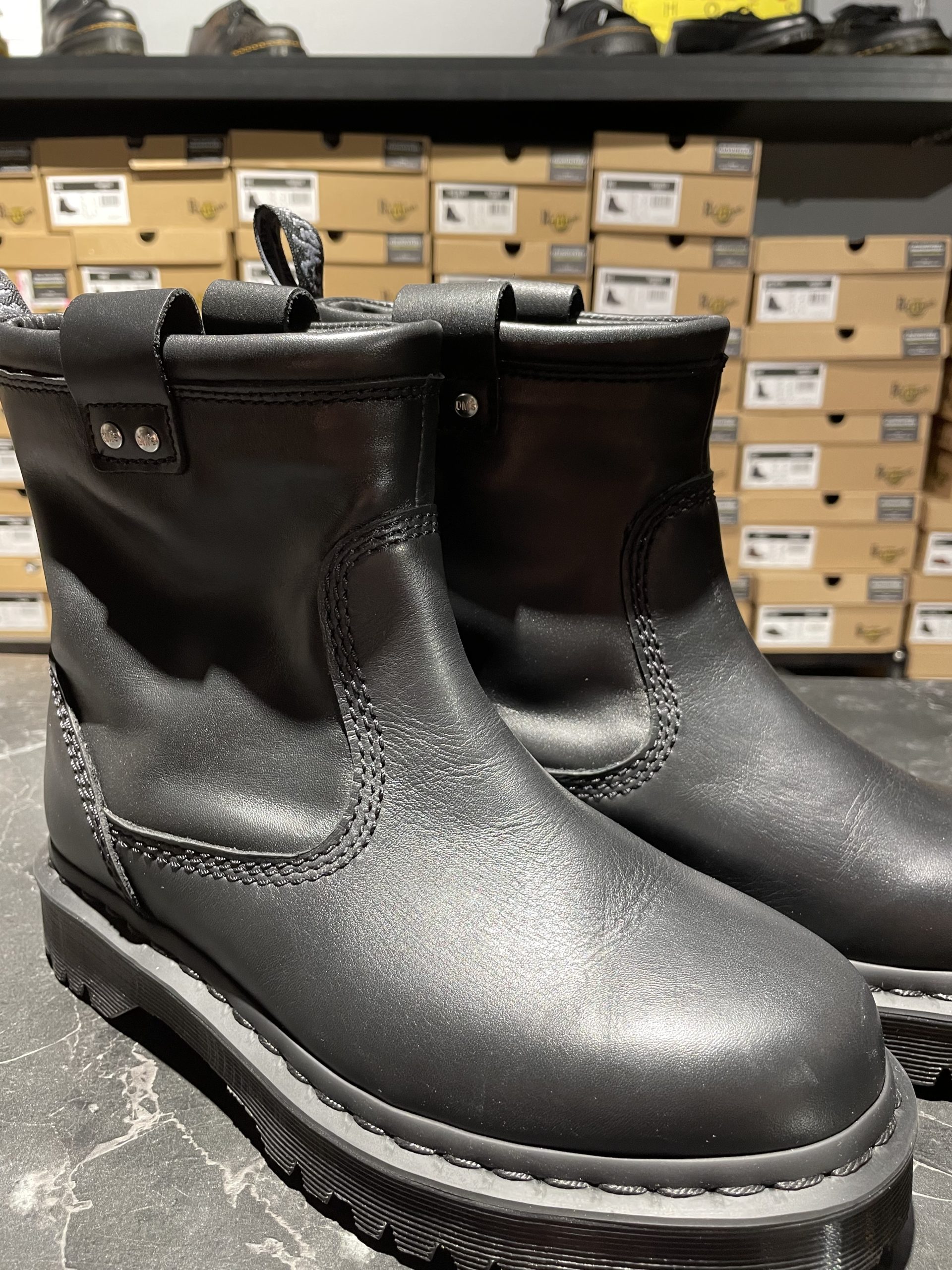 Dr. Martens Anistone LO - Black Wanama (UK 5 EU 38) (6) Вживані черевики Dr. Martens Anistone LO - Black Wanama (UK 5 EU 38) в хорошому стані