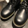 Б\у Dr. Martens Jadon Hi - Black Polished Smooth (UK 8 EU 42) в ідеальному стані, купити дешево в Україні