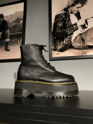 Вживані черевики Dr. Martens Jadon Max - Black Pisa (UK 5 EU 38) в ідеальному стані купити в Україні