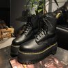 Вживані черевики Dr. Martens Jadon Max - Black Pisa (UK 5 EU 38) в ідеальному стані купити в Україні