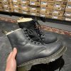 Вживані зимові черевики Dr. Martens Serena – Black Burnished Wyoming (UK 6 EU 39) в ідеальному стані з мінімальним зносом