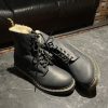 Вживані зимові черевики Dr. Martens Serena – Black Burnished Wyoming (UK 6 EU 39) в ідеальному стані з мінімальним зносом