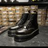 Вживані черевики Dr. Martens Sinclair - Dark Taupe Orleans (UK 4 EU 37) в хорошому стані