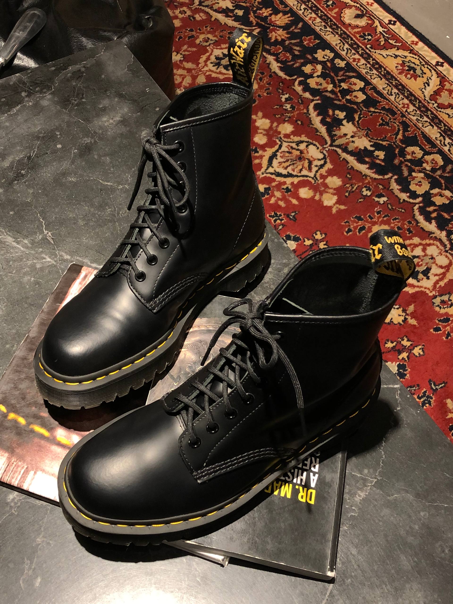 Dr. Martens 1460 Bex - Black Smooth (UK 8 EU 42) (5) Вживані черевики Dr. Martens 1460 Bex - Black Smooth (UK 8 EU 42) в ідеальному стані купити в Україні
