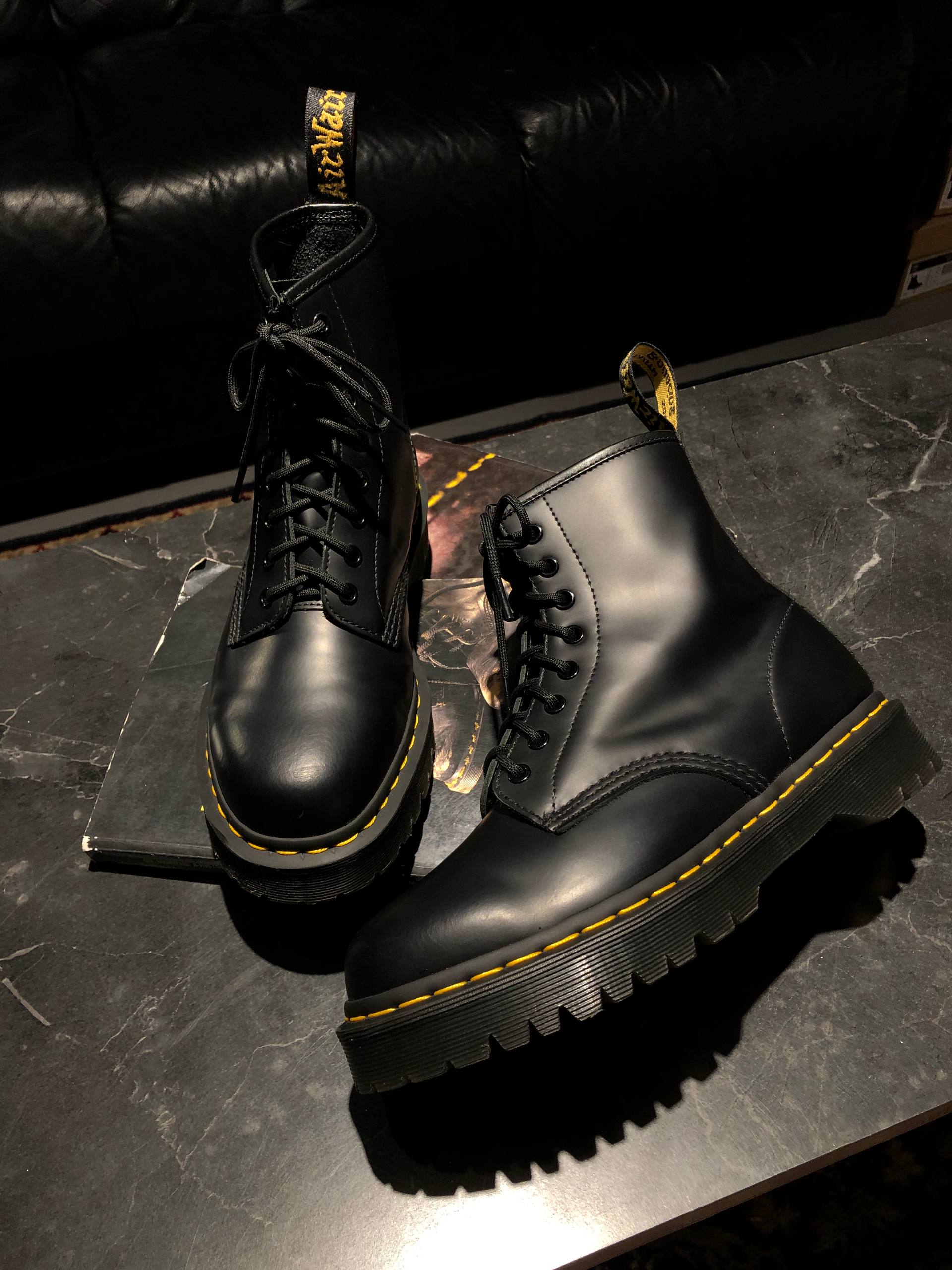 Dr. Martens 1460 Bex - Black Smooth (UK 8 EU 42) (6) Вживані черевики Dr. Martens 1460 Bex - Black Smooth (UK 8 EU 42) в ідеальному стані купити в Україні