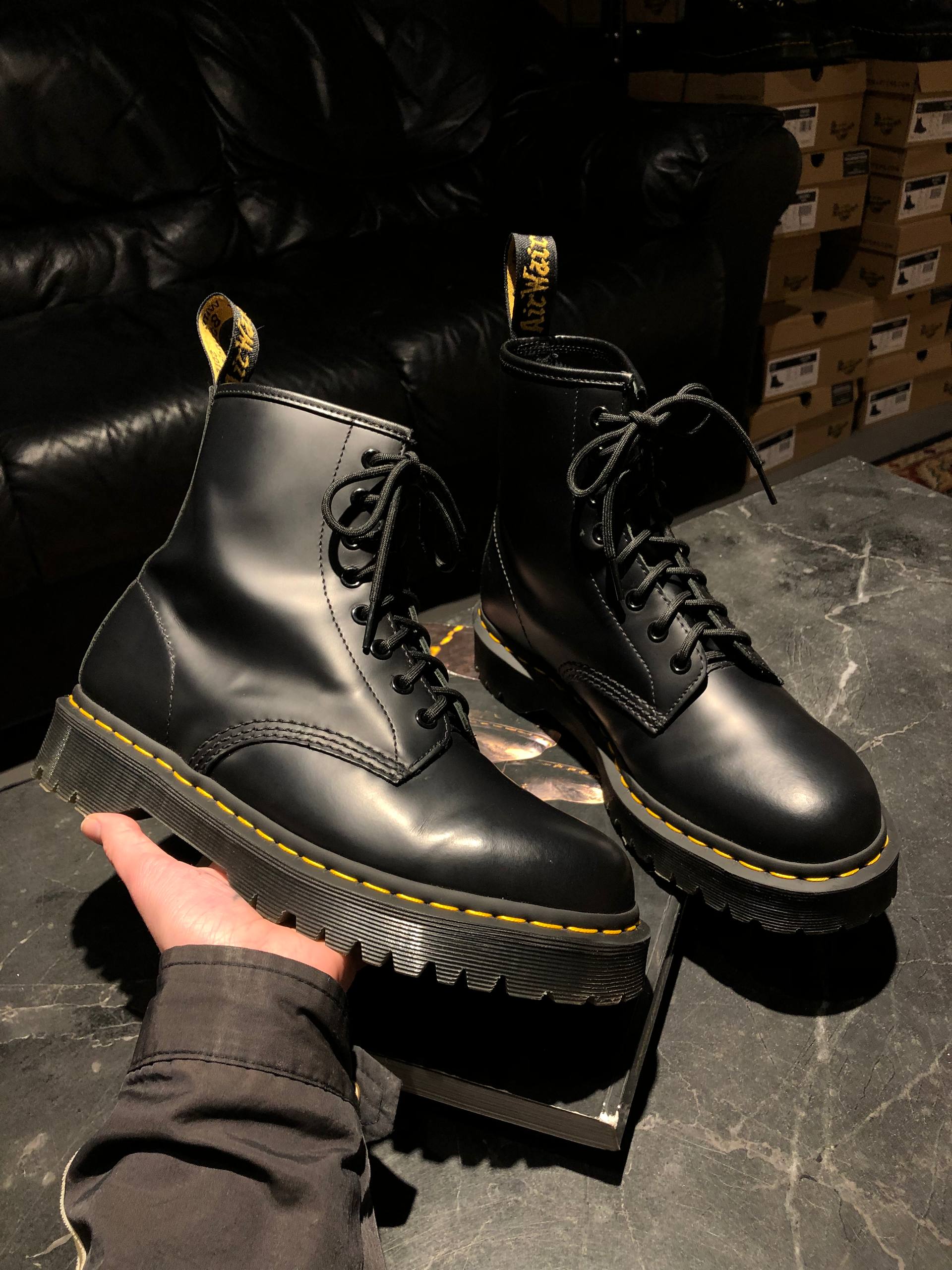 Dr. Martens 1460 Bex - Black Smooth (UK 8 EU 42) (7) Вживані черевики Dr. Martens 1460 Bex - Black Smooth (UK 8 EU 42) в ідеальному стані купити в Україні