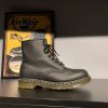 Вживані черевики Dr. Martens 1460 - Black Greasy (UK 7 EU 41) в чудовому стані купити онлайн