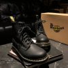 Вживані черевики Dr. Martens 1460 - Black Greasy (UK 7 EU 41) в чудовому стані купити онлайн