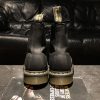 Вживані черевики Dr. Martens 1460 - Black Greasy (UK 7 EU 41) в чудовому стані купити онлайн