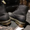 Вживані черевики Dr. Martens 1460 - Black Greasy (UK 7 EU 41) в чудовому стані купити онлайн